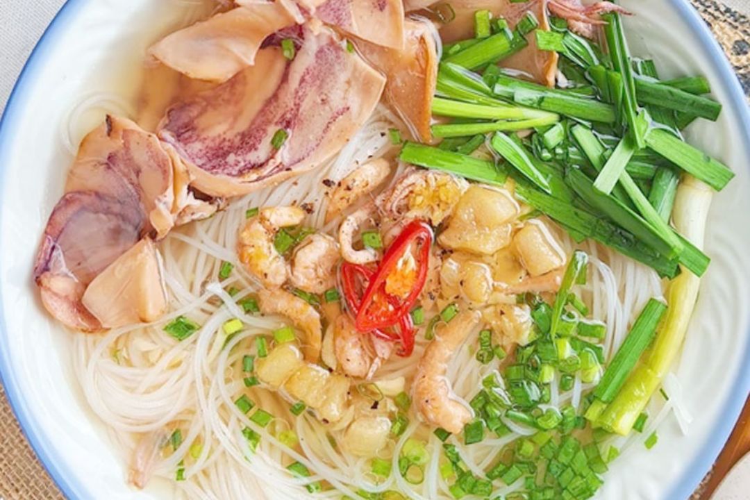 Bún gạo khô chế biến