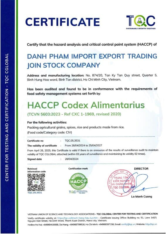 Ảnh an toàn vệ sinh thực phẩm Danh Phạm 